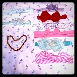 Baby headband bundle (8)